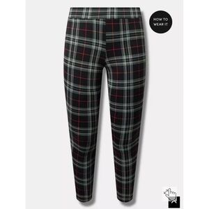 NEW Torrid 4 Full-Length Legging, Premium, Signature Waist, Midnight Plaid